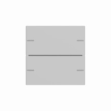 Gira 5752015 Wippenset 2-fach Tastsensensor 4.55 Grau m