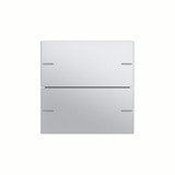 Gira 575226 Wippenset 2-fach Tastsensensor 4.55 F Alu