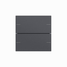 Gira 575228 Wippenset 2-fach Tastsensensor 4.55 Anthrazit