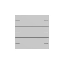 Gira 5753015 Wippenset 3-fach Tastsensensor 4.55 Grau m