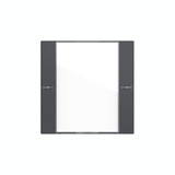 Gira 577128 Wippenset 1-fach Beschriftungsfeld Tastsensensor 4.55 Klar/Anthrazit