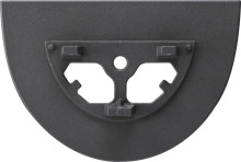 Gira 814028 Standfuß E-Säule 491 - 769 mm Gira Energiesäule Anthrazit