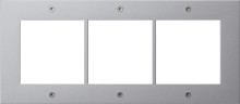 Gira 850365 Designrahmen 3-fach Türstation AP Gira TX_44 F Alu