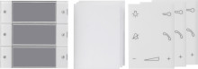 Gira 850400 Wippenset 3-fach Wohnungsstation System 55 Klar