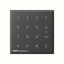 Gira 851367 Aufsatz Codetastatur Gira TX_44 Anthrazit