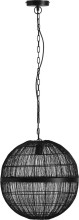 Globo Hermi Ii E27 Hängeleuchte 40W Schwarz Matt, Metall Ø40cm 14994H2