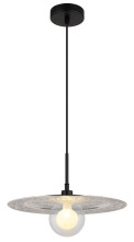 Globo Riga G9 Hängeleuchte 5W Schwarz Matt, Metall Ø33cm 15169S