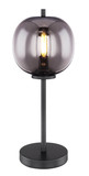 Globo Blacky E14 Tischleuchte 40W Schwarz, Metall Ø18,5cm 15345T