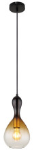 Globo Aladdin E27 Hängeleuchte 40W Schwarz Matt, Metall Ø16,5cm 15538H