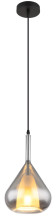 Globo Geeky E27 Hängeleuchte 60W Schwarz Matt, Metall Ø20cm 15542