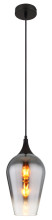 Globo Lavus E27 Hängeleuchte 60W Schwarz Matt, Metall Ø18cm 15552H3
