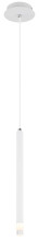 Globo Ryan G9 Hängeleuchte 4W Weiß Matt, Metall Ø2,5cm 15629W-1