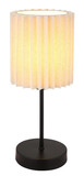 Globo Page E14 Tischleuchte 25W Schwarz Matt, Metall Ø15cm 15757T