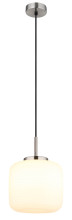 Globo Kladora E27 Hängeleuchte 10W Nickel Matt, Metall Ø24cm 15772H
