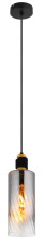 Globo Osborne E27 Hängeleuchte 40W Schwarz Matt, Metall Ø12cm 15777H