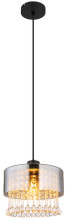 Globo Hendry E27 Hängeleuchte 15W Schwarz Matt, Metall Ø25cm 15884H1