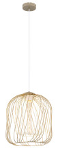 Globo Dichti E27 Hängeleuchte 40W Sandfarben Matt, Metall Ø35cm 15965H1