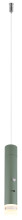Globo Pelo LED Hängeleuchte 2W Warmweiß Blassgrün Matt, Metall Ø3,8cm 16060B