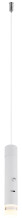 Globo Pelo LED Hängeleuchte 2W Warmweiß Weiß Matt, Metall Ø3,8cm 16060W