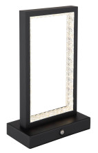Globo Samega LED Tischleuchte 3W CCT Schwarz Matt, Metall 23cm 24008S