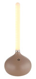 Globo Turner LED Tischleuchte 0,85W CCT IP44 Champagnerfarben Matt 24,3cm 28067CH