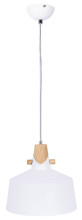 Globo Melena E27 Hängeleuchte 40W Weiß, Metall Ø28cm 30700107