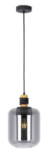 Globo Ando E27 Hängeleuchte 40W Schwarz, Metall Ø20cm 30990108
