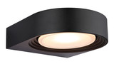 Globo Oko LED Außenleuchte 6,30W Warmweiß IP44 Schwarz Matt, Aluminium Druckguss 6,6cm 34322W