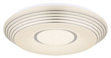 Globo Pillo LED Deckenleuchte 40W CCT Weiß, Metall Fernbedienung Nachtlicht Memoryfunktion Ø50cm 41293-40