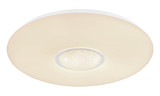 Globo Sully LED Deckenleuchte 40W CCT Weiß, Metall Fernbedienung Nachtlicht Memoryfunktion Ø48,5cm 41367-40DS