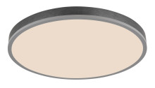 Globo Doro LED Deckenleuchte 40W CCT Silberfarben, Aluminium Fernbedienung Nachtlicht Memoryfunktion Ø60cm 416080AD4R-CCT