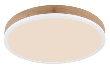 Globo Doro LED Deckenleuchte 24W Warmweiß Weiß Matt, Metall Ø45cm 416080WWD2R