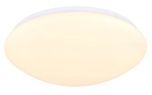 Globo Gwendolin LED Deckenleuchte 18W Warmweiß Weiß, Metall Memoryfunktion Ø38cm 4167-18D