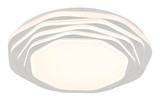Globo Flordelis LED Deckenleuchte 36W CCT Weiß Matt, Metall Memoryfunktion Ø48cm 48036-36