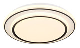 Globo Logan LED Deckenleuchte 24W Warmweiß Weiß Matt, Metall 7cm 48136-24