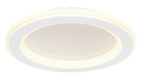 Globo Tini LED Deckenleuchte 18W Neutralweiß Weiß, Metall Ø29,7cm 48917-18