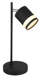 Globo Lucero GX53 Tischleuchte 7W Warmweiß Schwarz Matt, Metall Ø8,2cm 57852T