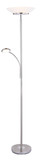 Globo Deckenfluter Nickel Matt, 1Xled LED Deckenfluter 58006