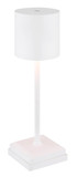 Globo Dixon LED Tischleuchte 1,50W Warmweiß Weiß Matt Ø9,3cm 58487W