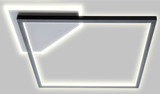 Globo Oslo LED Deckenleuchte 2-fach 24W Schwarz Matt, Metall 5,7cm 60354208