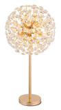 Globo Katrina G9 Tischleuchte 8-fach 3,50W Warmweiß Goldfarben, Metall Ø35cm 64135T