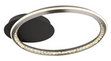 Globo Alaina LED Deckenleuchte 30W CCT Grau Matt, Metall Fernbedienung Nachtlicht Memoryfunktion Ø50cm 67329-30