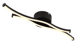 Globo Boyd LED Deckenleuchte 12W Warmweiß Schwarz Matt, Metall 5,6cm 67336-12