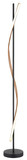 Globo Watkins LED Stehleuchte 30W Warmweiß Schwarz Matt, Metall 150,7cm 67354S