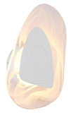 Globo Dorsey LED Wandleuchte 9W Warmweiß Weiß Matt, Metall 31,5cm 78411W