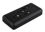 Globo Powerbank Powerbank Schwarz Matt 3,3cm 98695