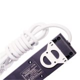 Gunsan Steckdosenleiste 4-fach 2m mit Schalter mit erhöhtem Berührungsschutz