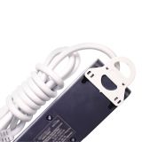 Gunsan Steckdosenleiste 4-fach 2m mit Schalter mit erhöhtem Berührungsschutz