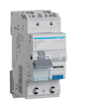 Hager ADF966D Fehlerstrom-Leitungsschutzschalter 1PN 6kA C-16A 30mA Typ F QuickConnect