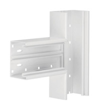 Hager BR6510089016 T-Stück aus Grundprofil zu BR 68x100mm Oberteil 80mm in verkehrsweiß